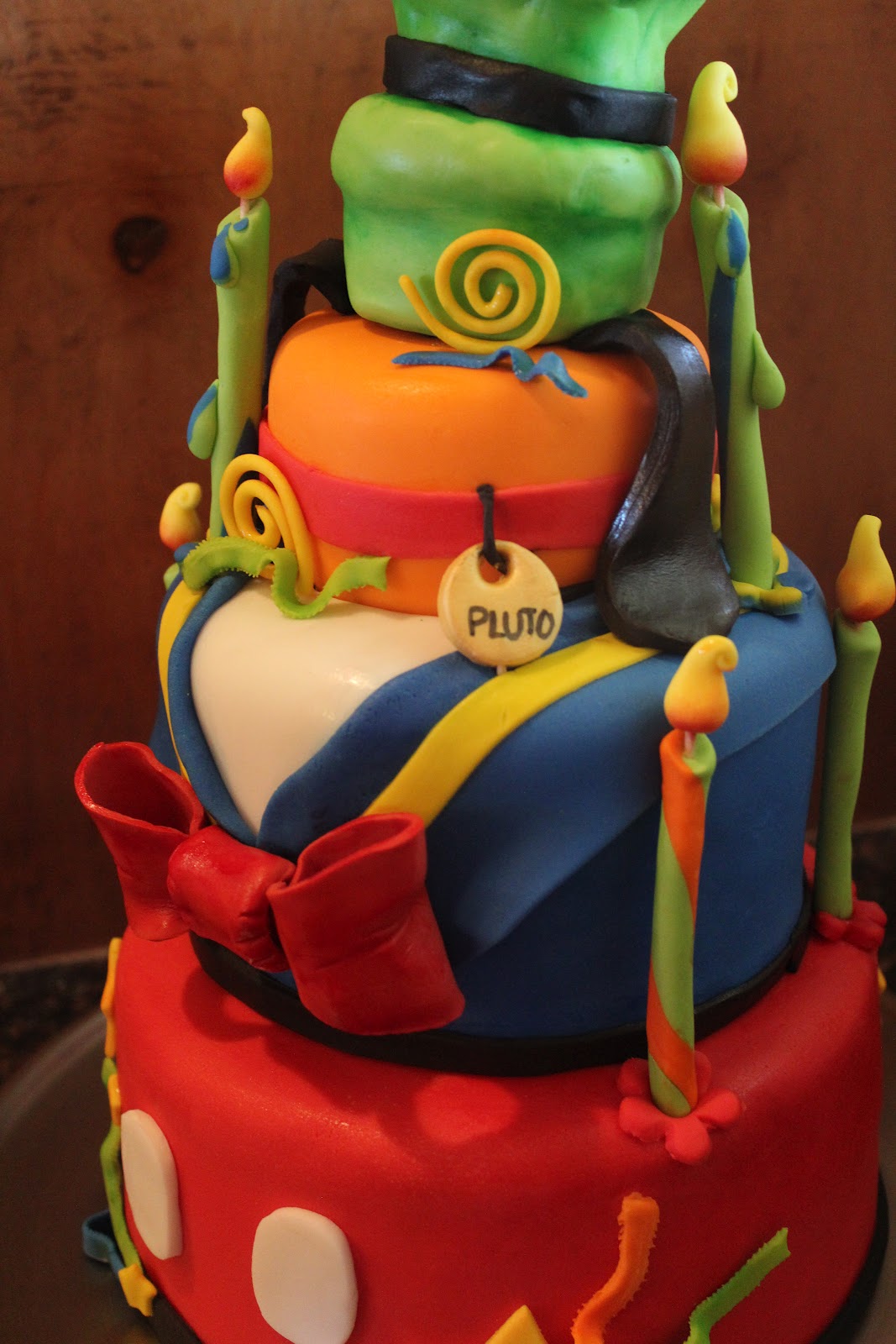 Kelli's Kakez Disney Birthday Cake