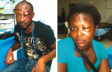 police officer attack lekki lagos police officer attack lekki lagos