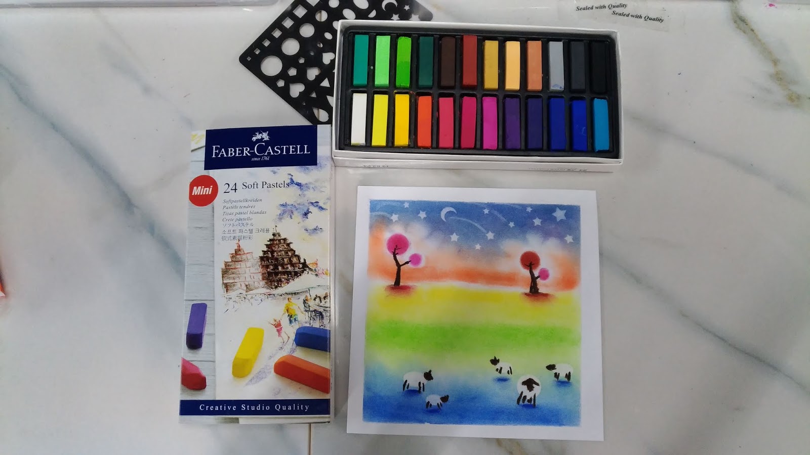 Reni Dwi Astuti Cara Mudah Menggambar Menggunakan Soft Pastel Art