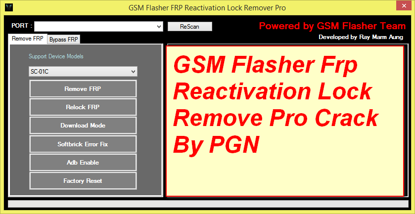 GSM FLasher Frp Tool Pro