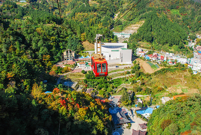 Take the Cable Car to Dokdo Observatory