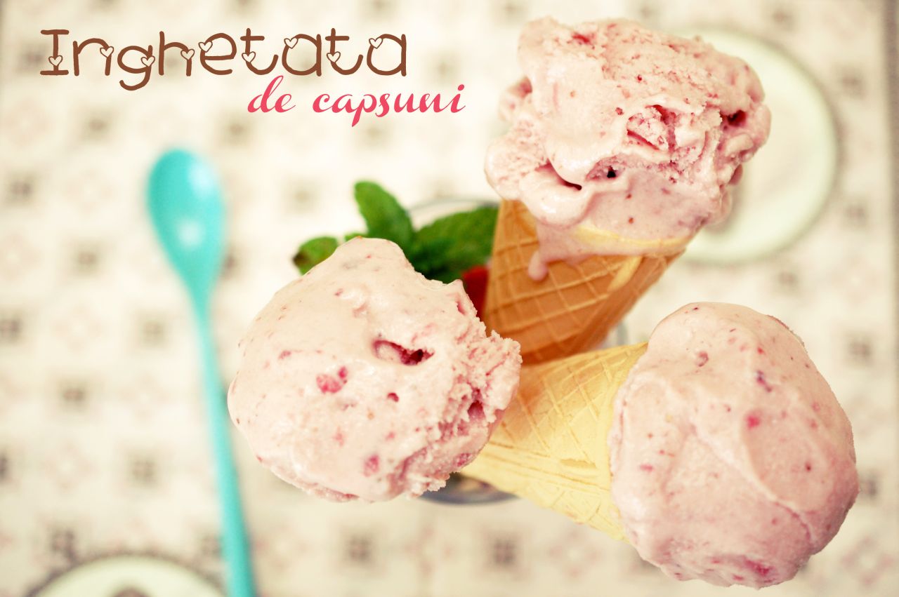 Inghetata de capsuni