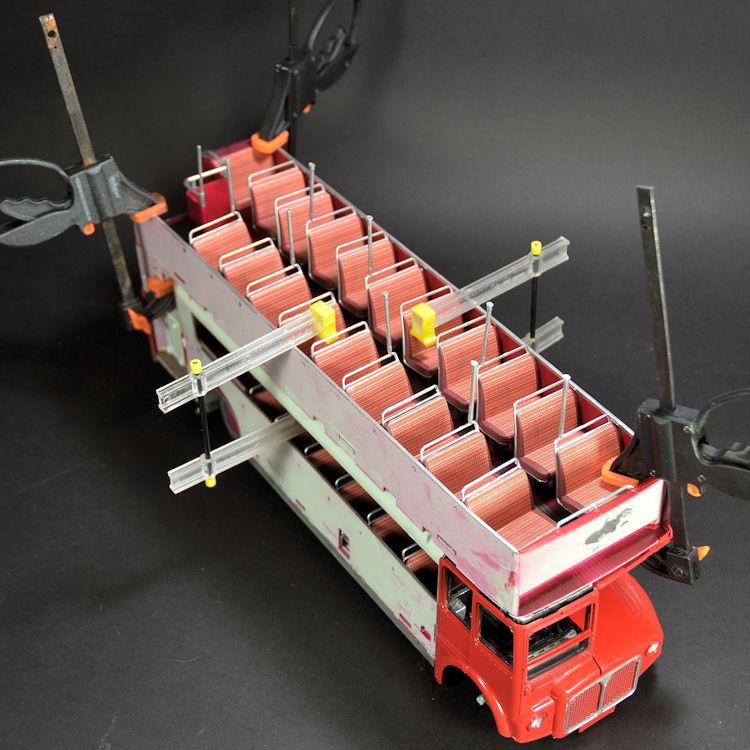 The Modelling News: Revell Routemaster Bus build Pt V - Putting on your  underwear before your