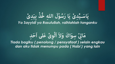 Lirik Sholawat Ya Sayyidi Ya Rasulallah Lengkap Latin Indonesia Arab Santri Mandiri