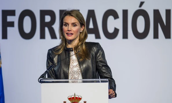 Spanish Princess Letizia attends opening training course in Santander, Spain