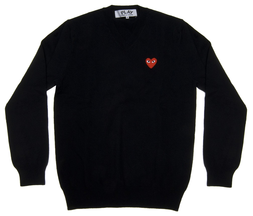 play comme des garcons ニット　長袖 s