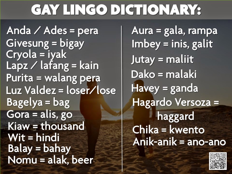 Gay Lingo Dictionary 117