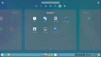 Antarmuka Deepin Linux Terbaru