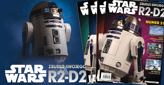 Dziennik budowy R2-D2 #10: Zeszyty 28-29-30-31 | Star Wars: Zbuduj swojego R2-D2