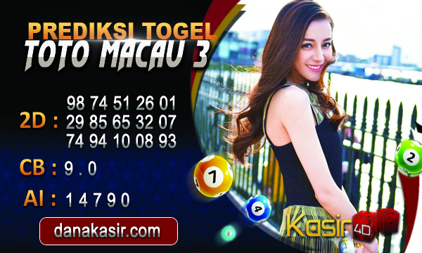 PREDIKSI TOGEL TOTO MACAU 3 08 AGUSTUS 2020 Prediksi Togel Akurat Kasir4D