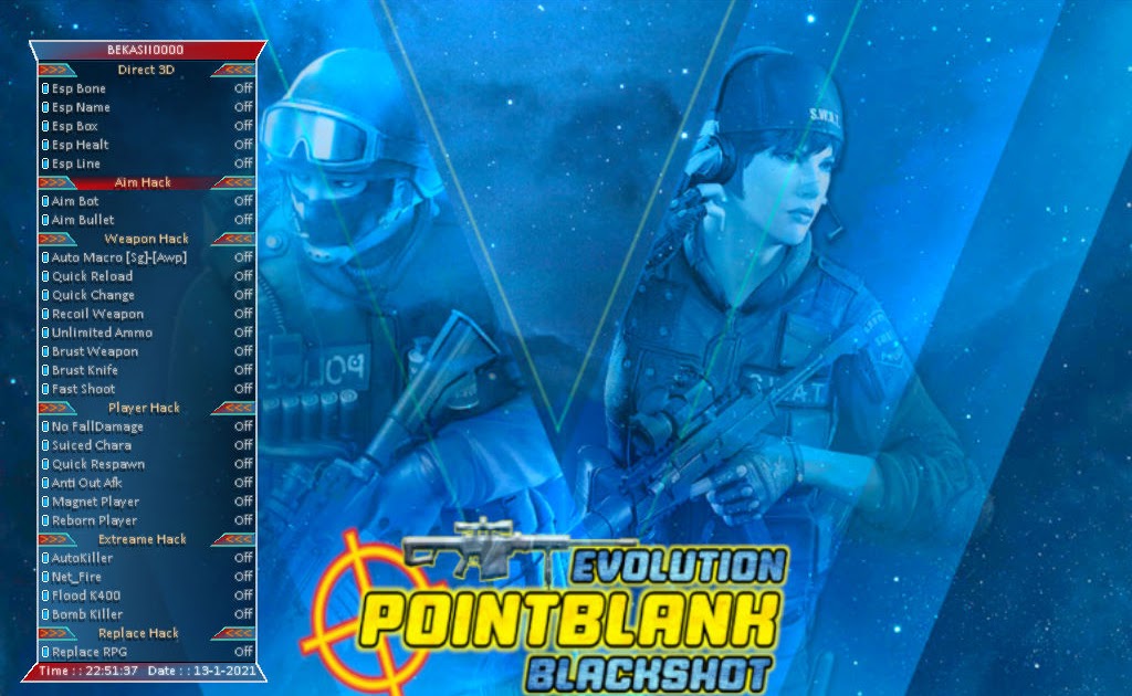 21 JANUARI 2021 CHEAT POINT BLANK ALL PRIVATE SERVER