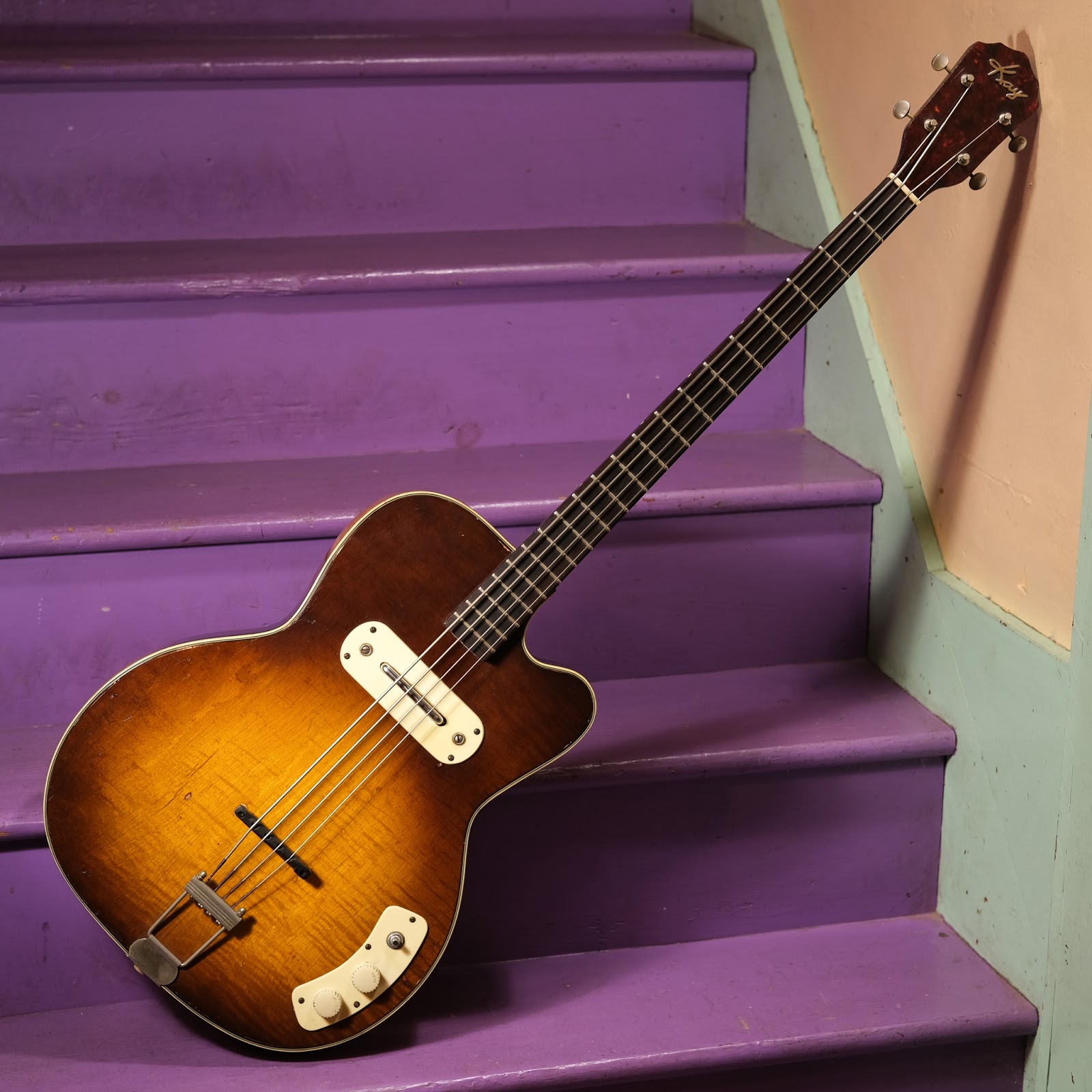 1960s Kay K5965 Electric Bass Guitar