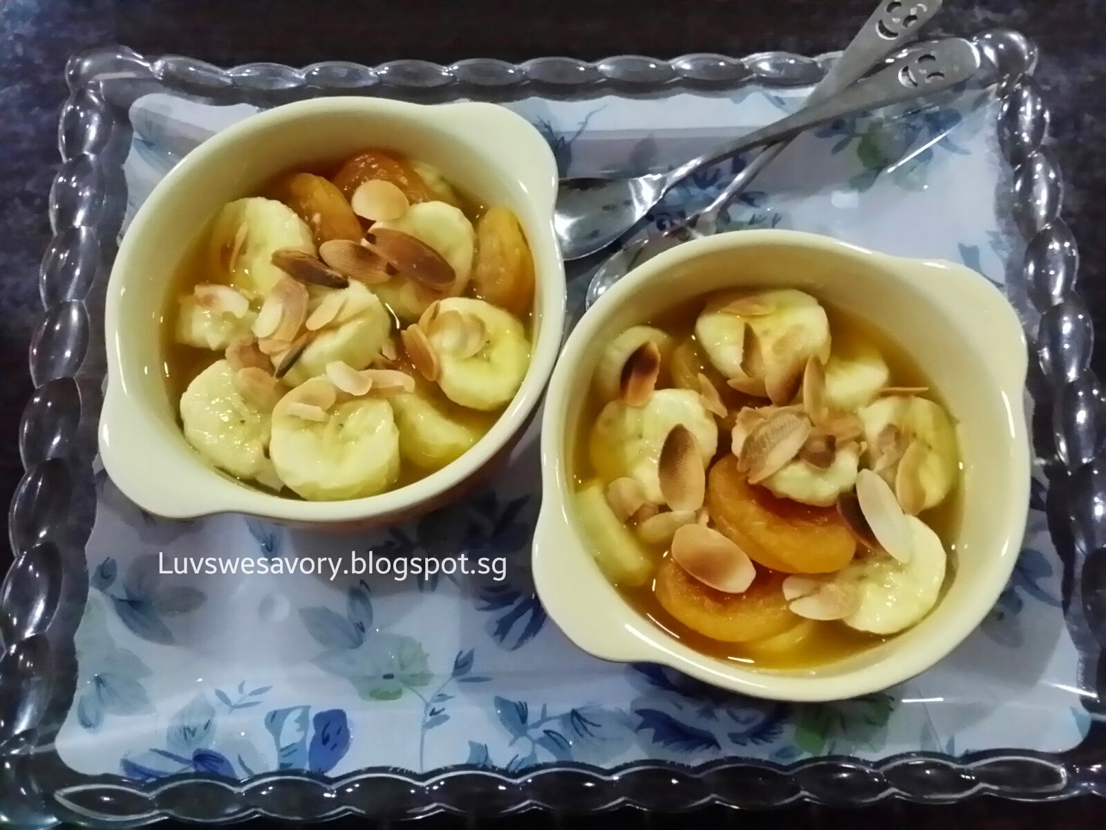 Luvswesavory Apricot & Banana Compote