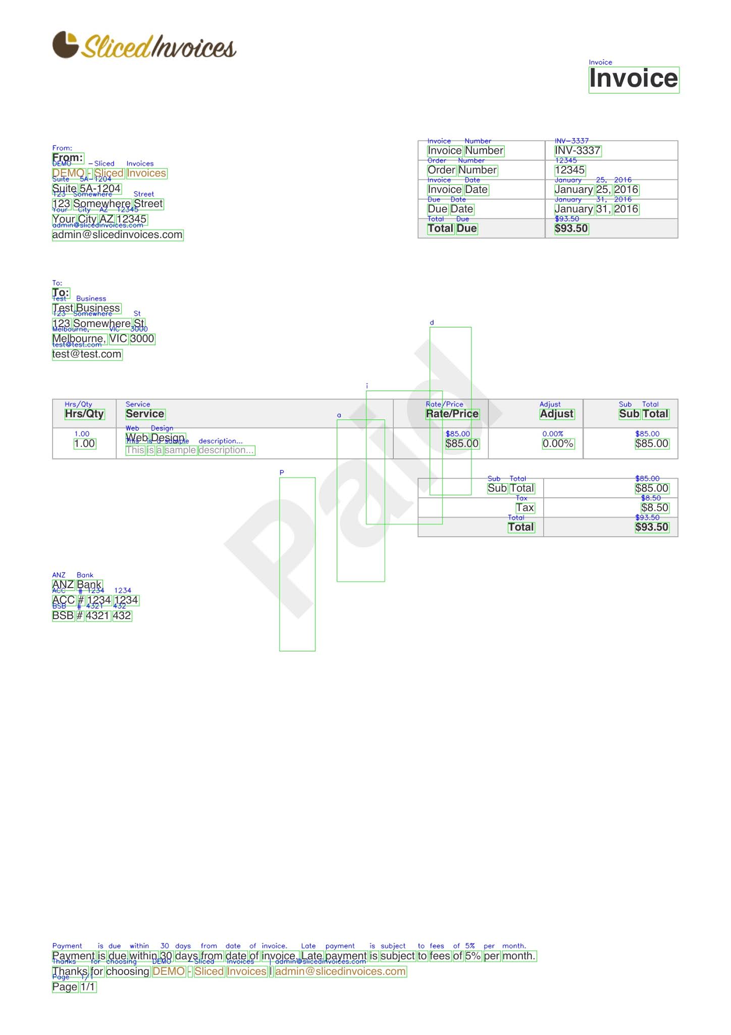 [SOLVED] Draw Bounding Boxes Over Each Word on PDF Documents