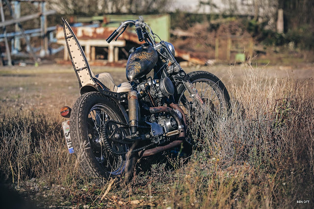 Harley Davidson Ironhead By Thunderbike Hell Kustom