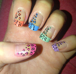 nail nails short leopard cool acrylic cheetah easy colorful amazing simple step pretty sheideas future polish funky posting leopardo colourful