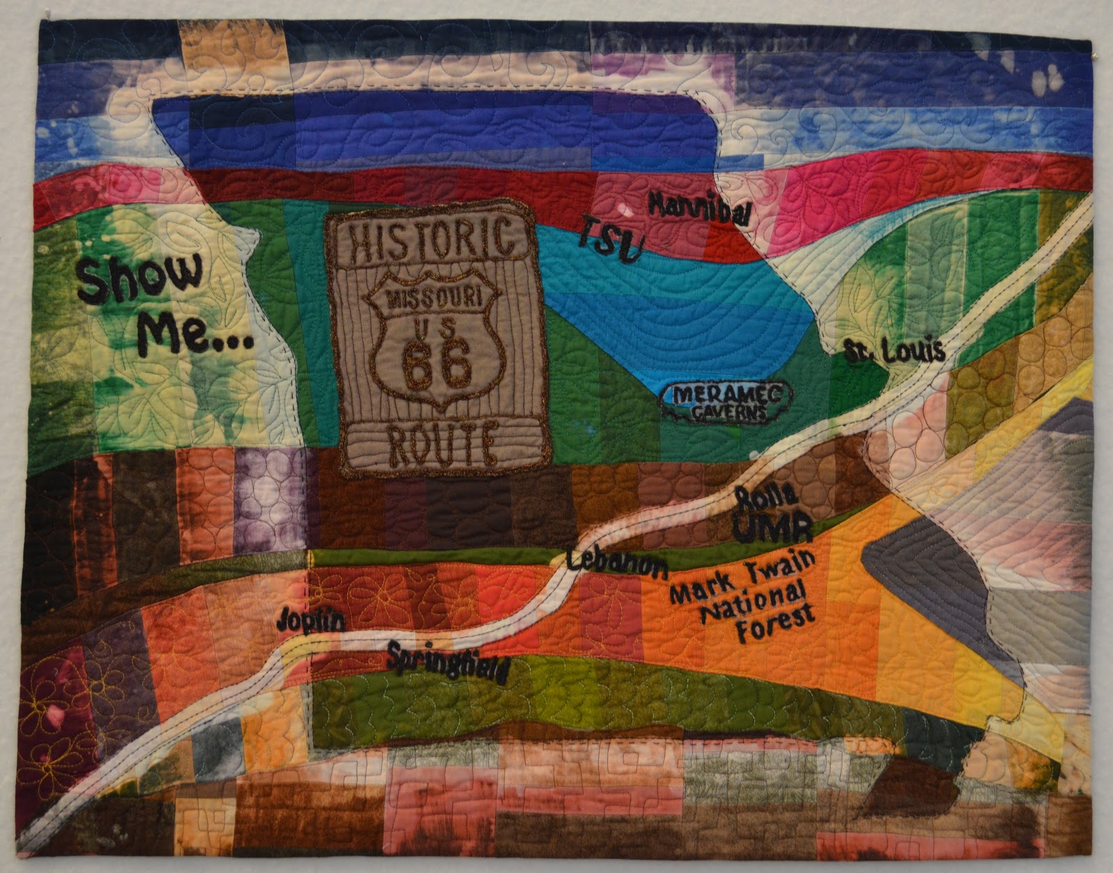 Route 66 Quilts: The Quilt Pics are in and An Artist Gathering Planned