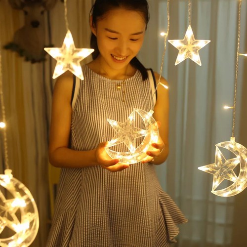 Bộ 10 Đèn led trăng sao DL15