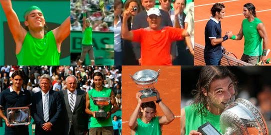 Roger Federer, Rafa Nadal, Roland Garros
