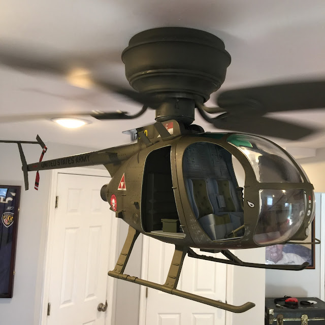 OH6 Helicopter Ceiling Fan Inspire the Uninspired