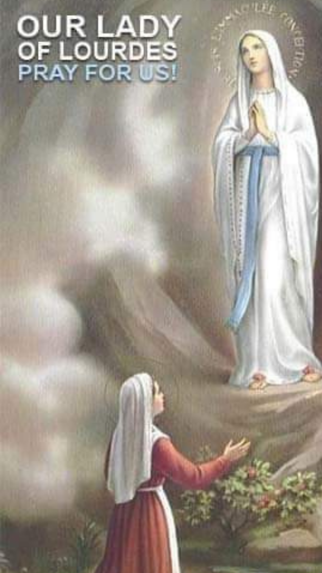 Catholic Prayers Novena to Our Lady of Lourdes Day 9