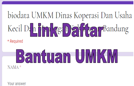 21+ Cara Daftar Bantuan Umkm Lewat Online Gallery