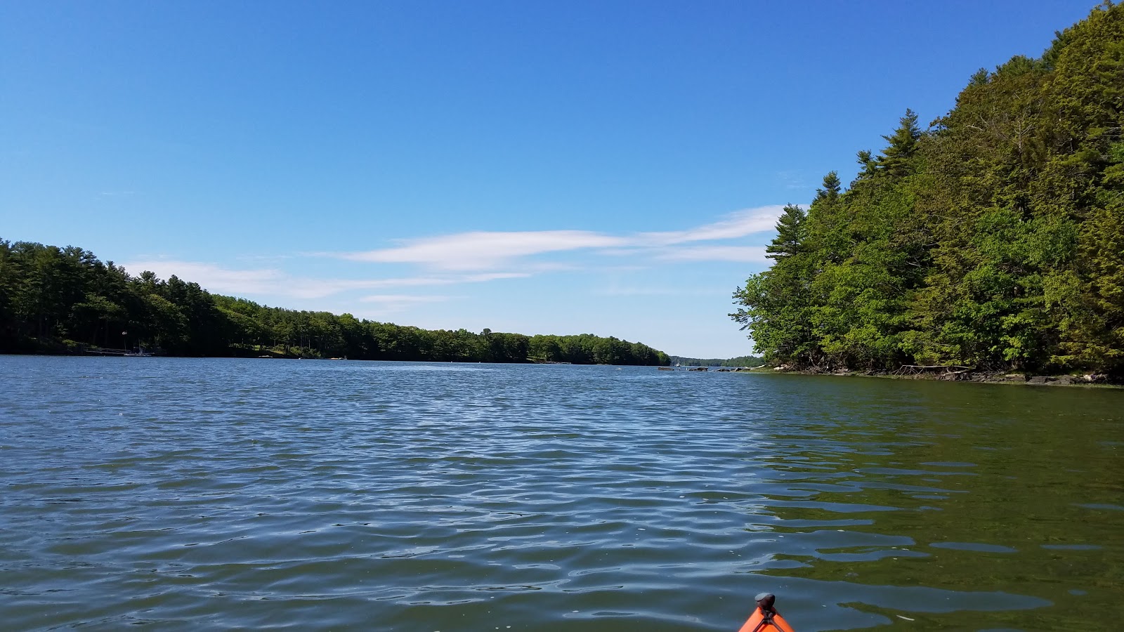 Recreational Kayaking in Maine New Meadows