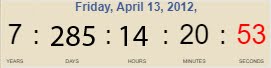 Full time RVing from April 13, 2012 to January 7, 2020