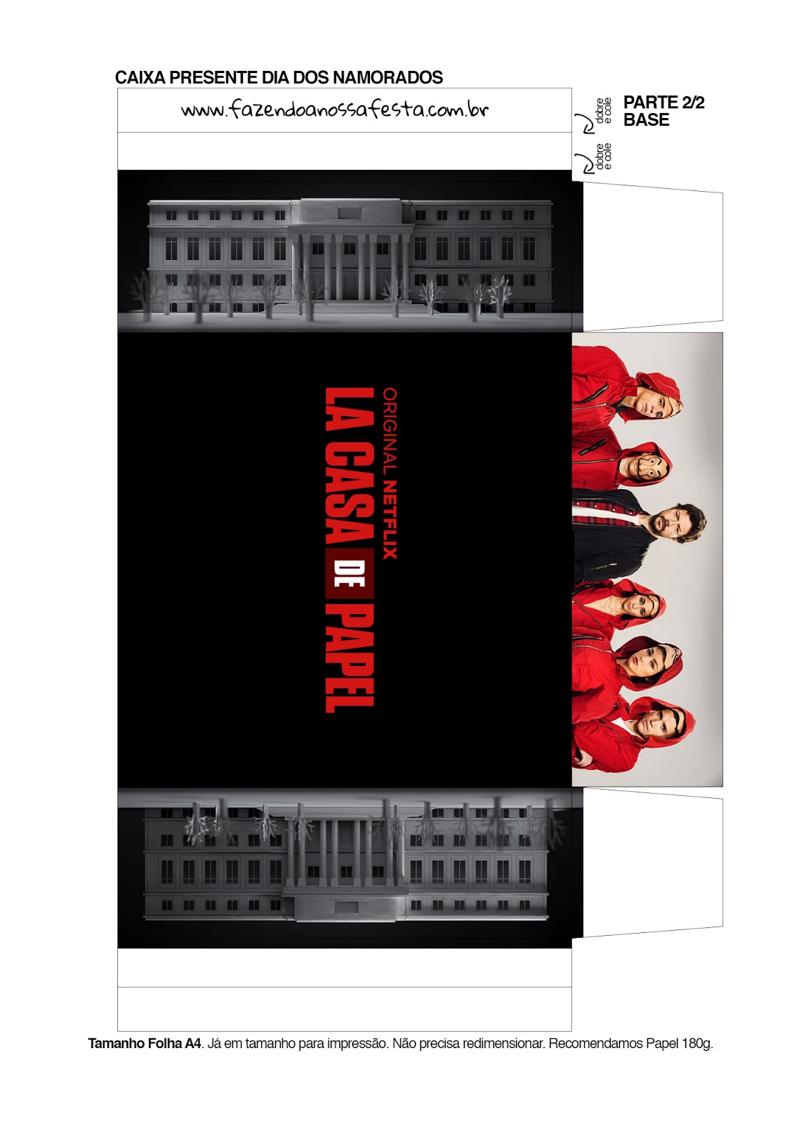 Money Heist Free Printable Boxes. Oh My Fiesta! in english