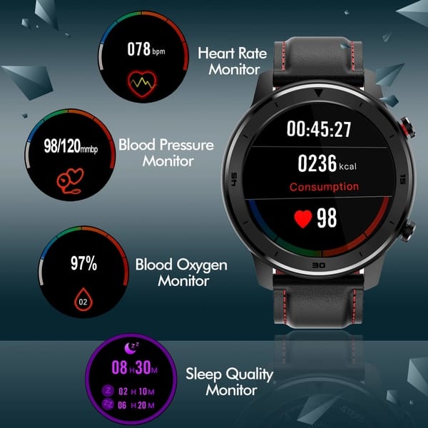 Review Popglory Smartwatch HR 30 Days Battery Life