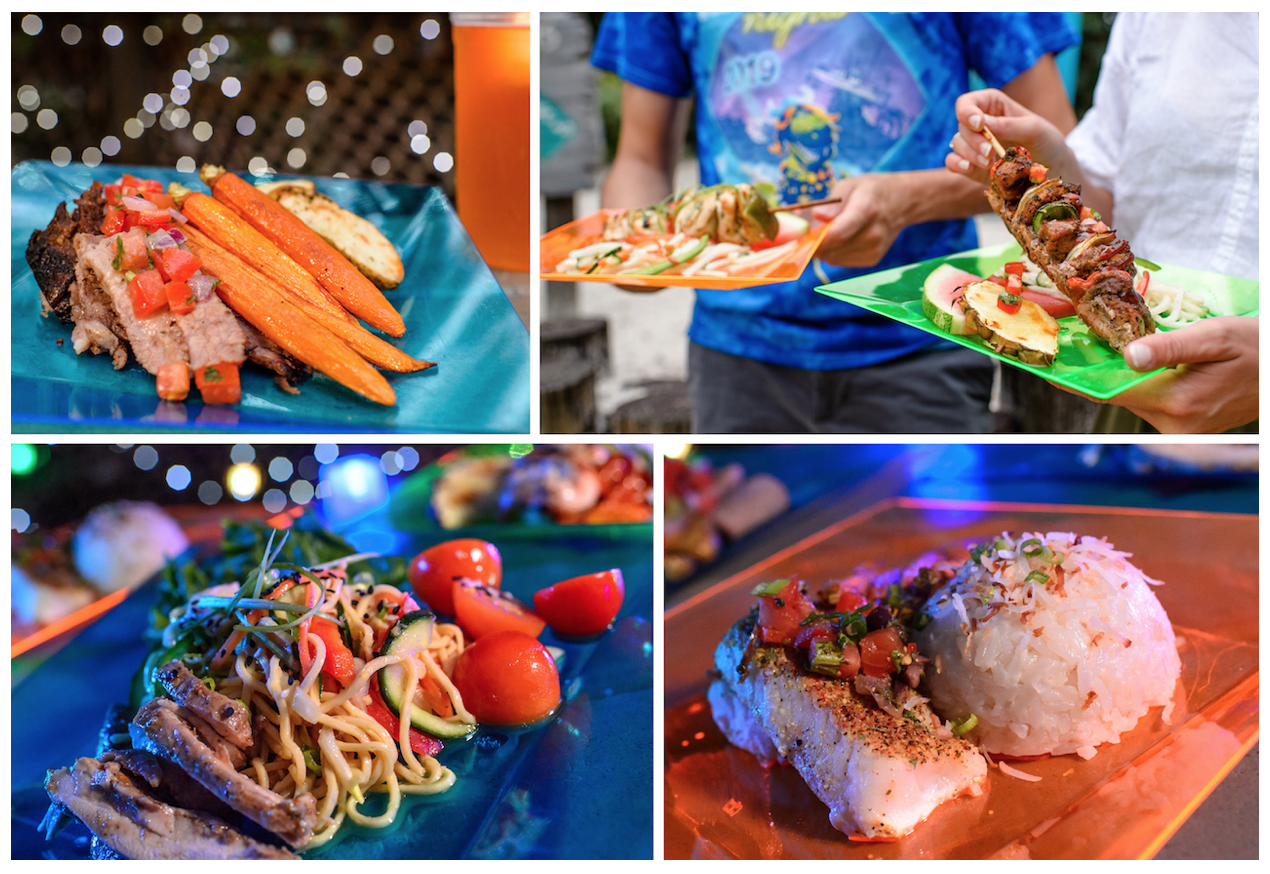 Check Out The Foodie Guide For H2O Glow Nights at Disney's Typhoon