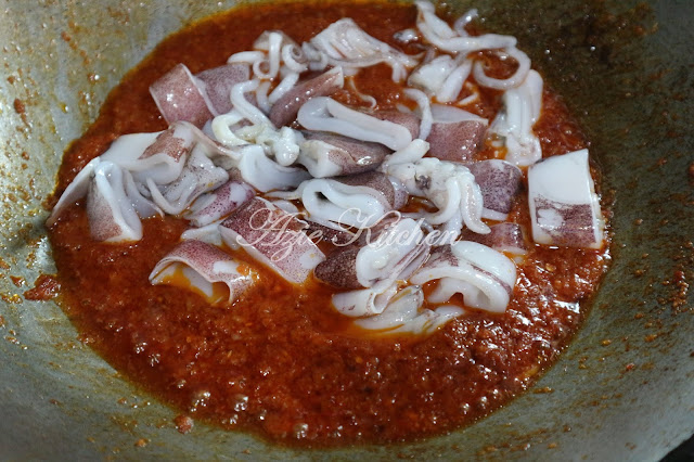 Sambal Tumis Sotong