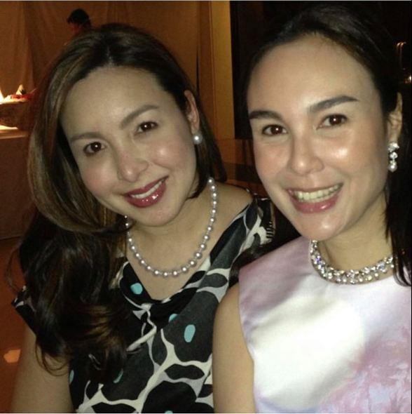 Gretchen Barretto and Atong Ang Holding