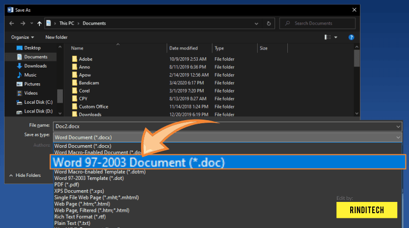 Cara Agar File Microsoft Word Bisa Dibuka Di Semua Versi Rindi Tech