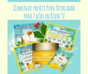 Muestra gratis Kiehl´s;