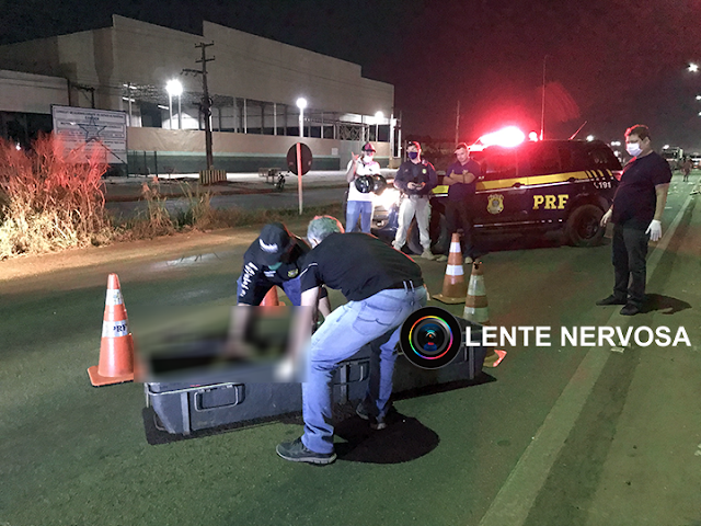 Embriagado e inabilitado, estudante de direito atropela e mata picolezeiro na faixa de pedestres na BR-364 - FOTOS E VÍDEO