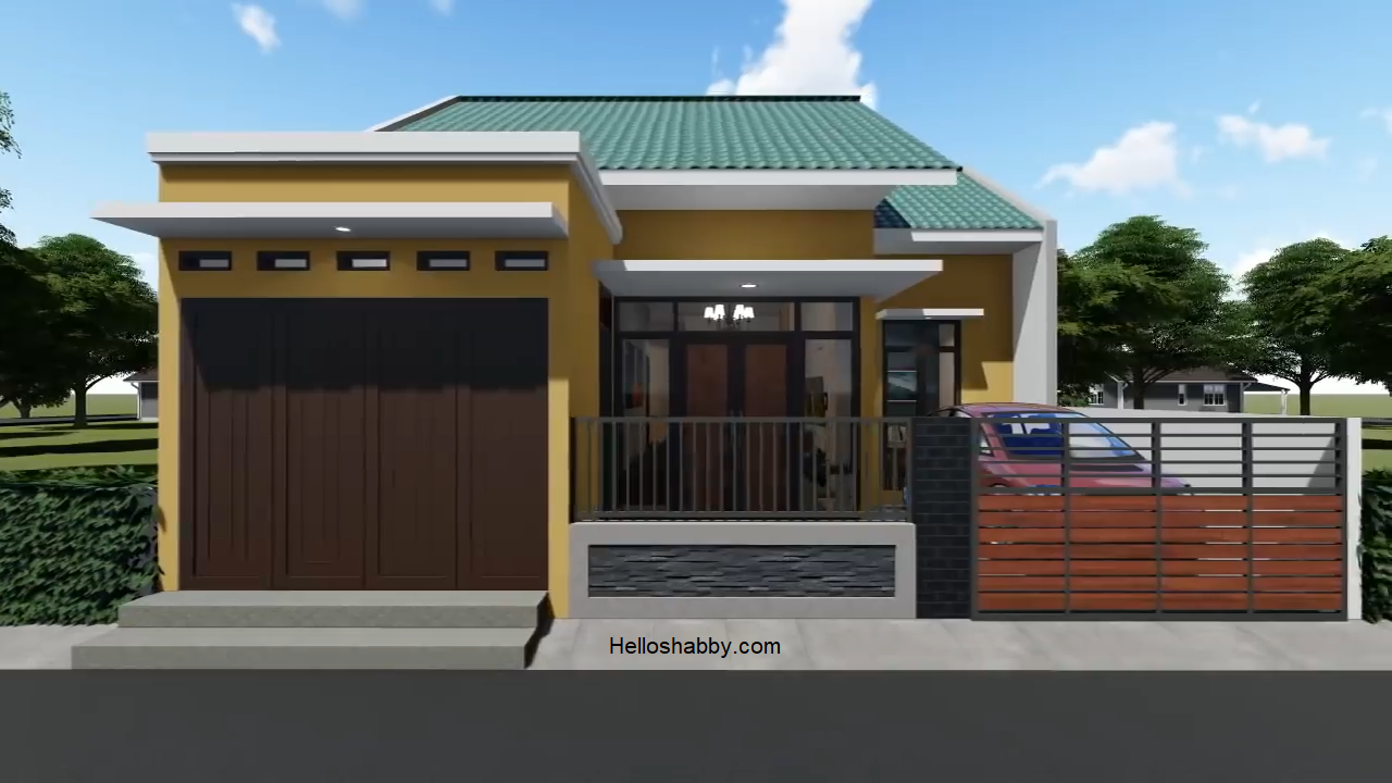 Desain rumah toko