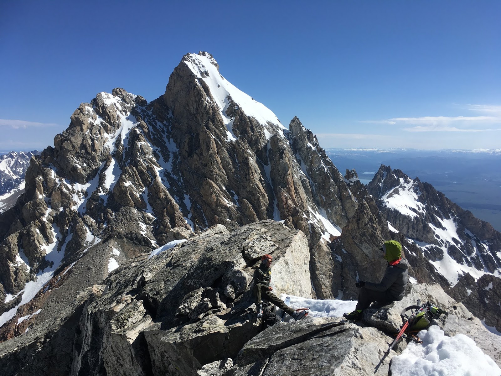 WYOMING WHISKEY: The Grand Teton's Upper Exum Climbing Route