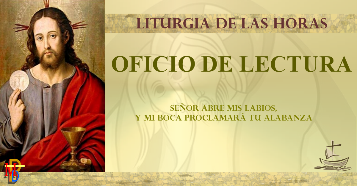 Misioneros de la Palabra Divina LITURGIA DE LAS HORAS OFICIO DE