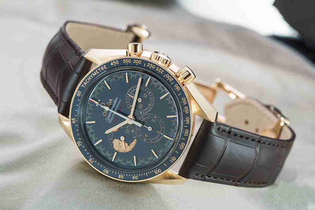 Replica Omega Speedmaster Speedy Tuesday Professional Moonwatch Gold Watch Review