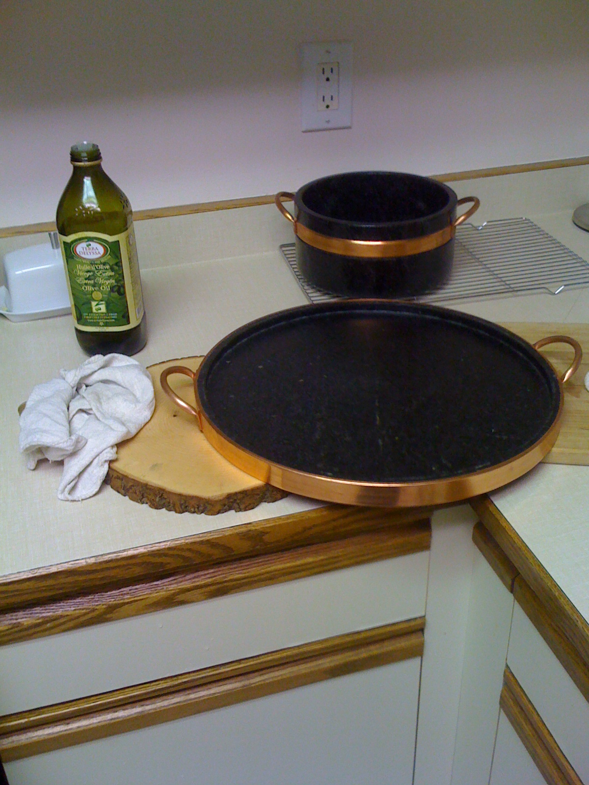 Economical Living Soapstone cookware.