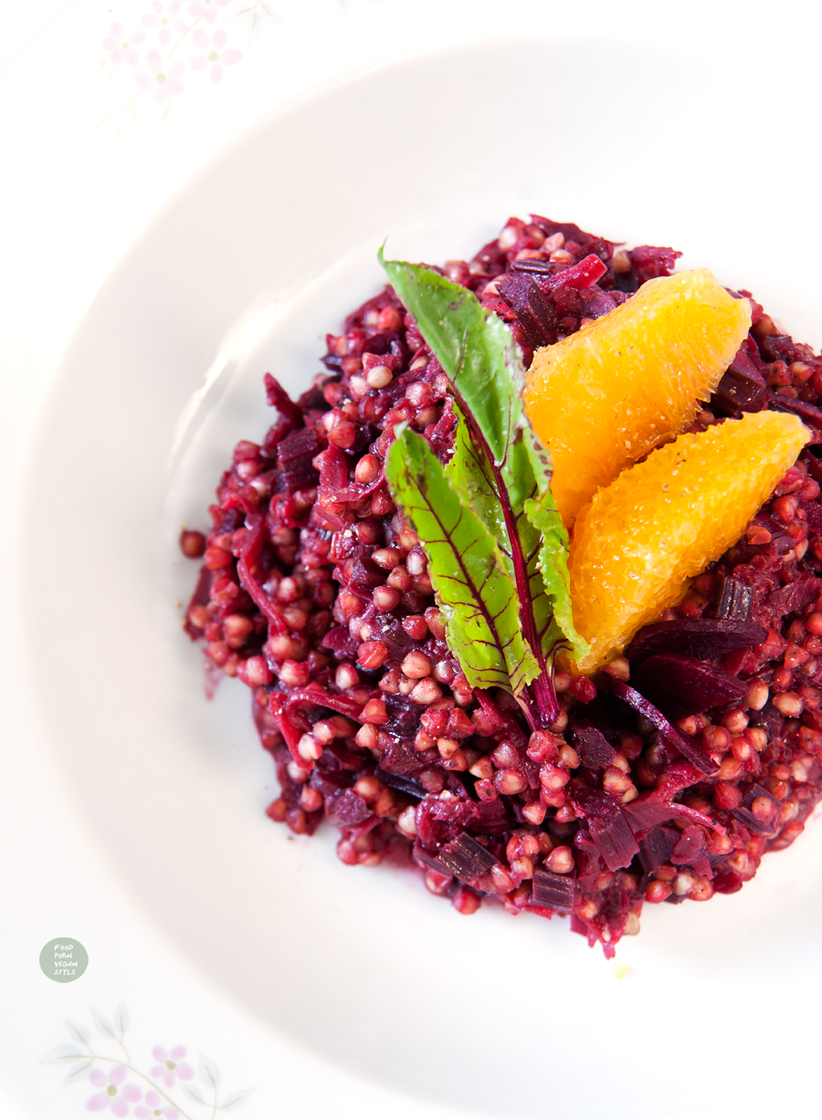 Food Porn, Vegan Style RISOTTO (KASZOTTO) Z KASZY GRYCZANEJ NIEPALONEJ