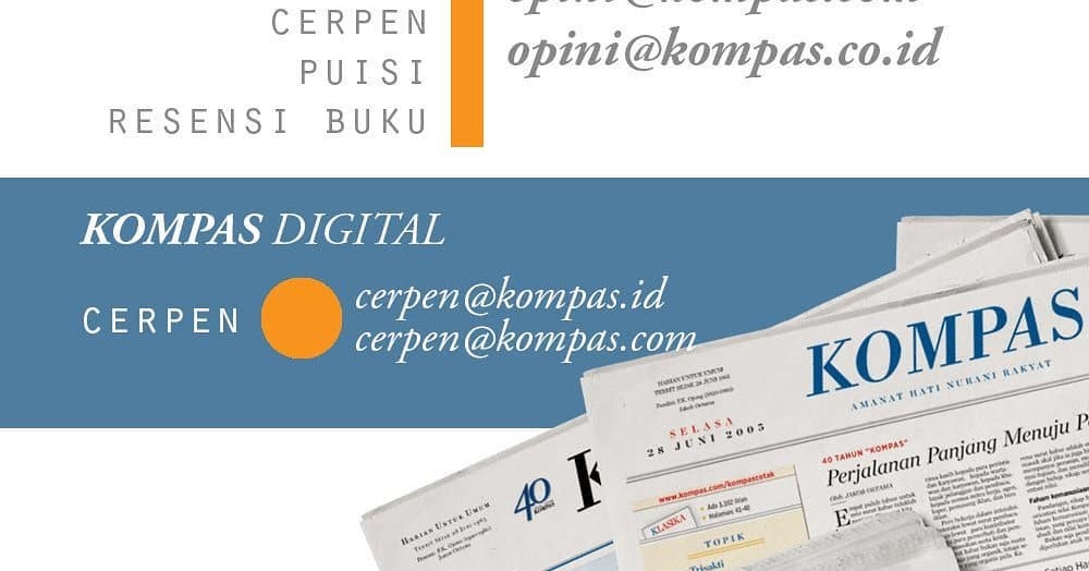 Kirim Puisi Dan Cerpen Ke Kompas Lomba Menulis Cerpen 2021 Kirim Puisi Dan Cerpen Ke Kompas Lomba Menulis Cerpen 2021