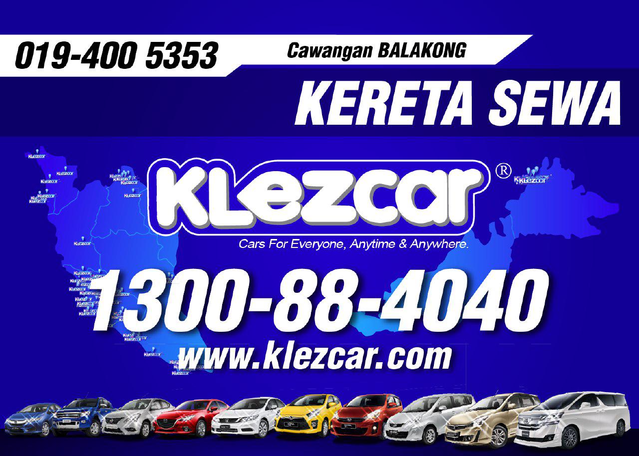 KLEZCAR - Kereta Sewa Balakong,Kajang,Cheras,Seri Kembangan