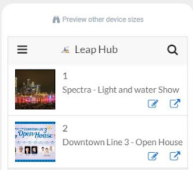 Leap Hub Web App - Click to Leap!