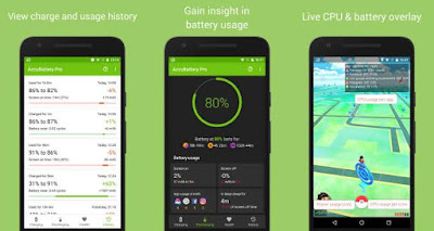 Accu Batery Life 5 Aplikasi Terbaik untuk battery HP