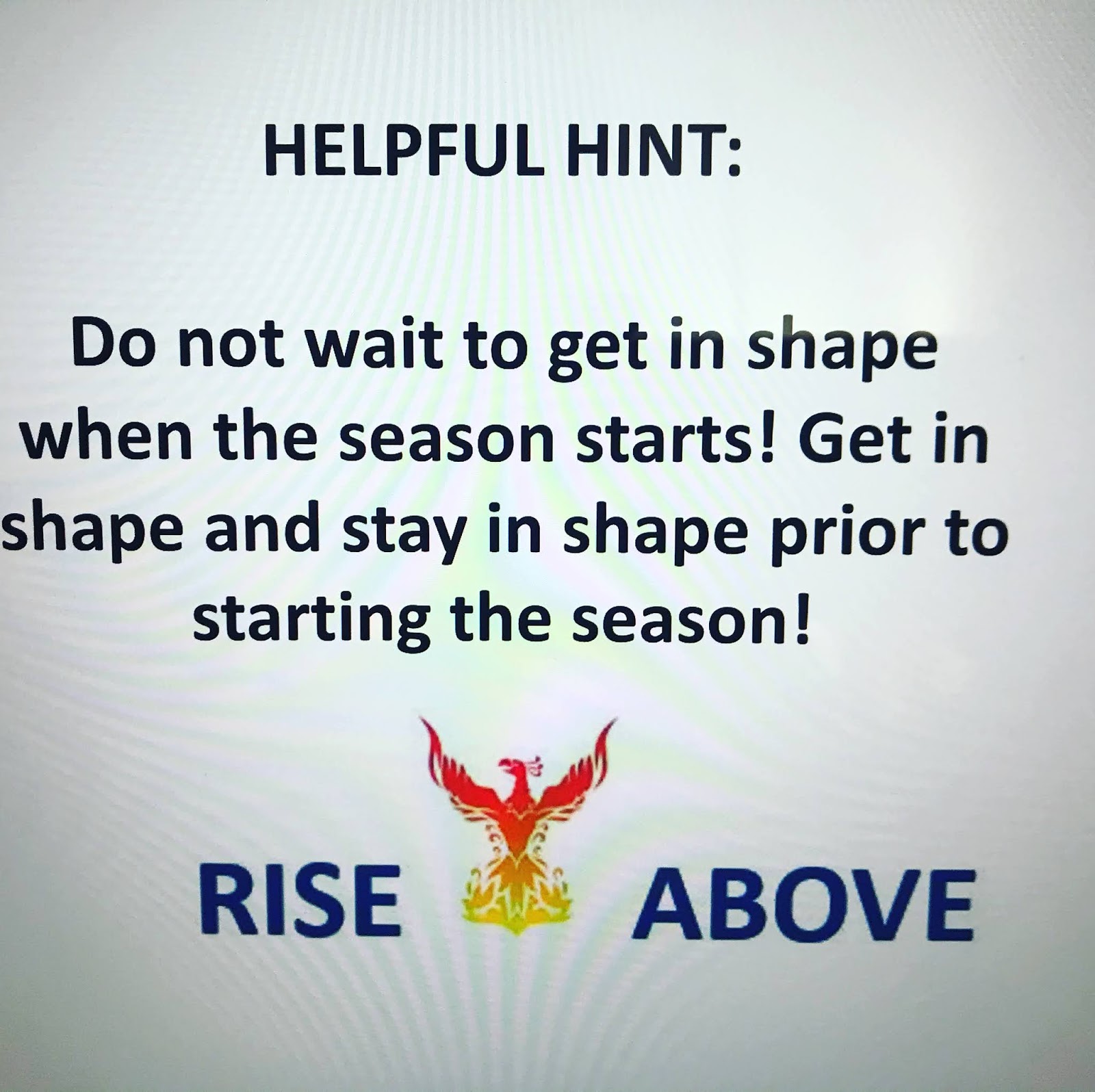 Alphonso Jefferson, Jr. Helpful Hint