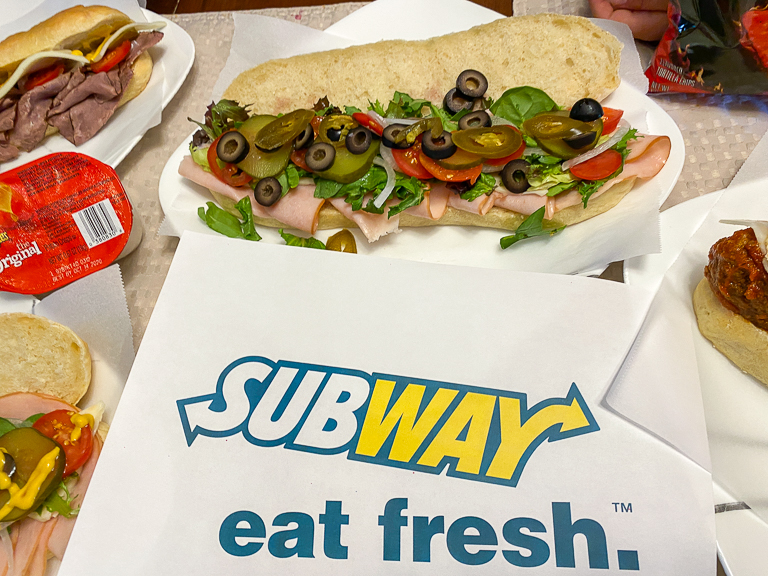 Tales of the Flowers Making Subway at Home!