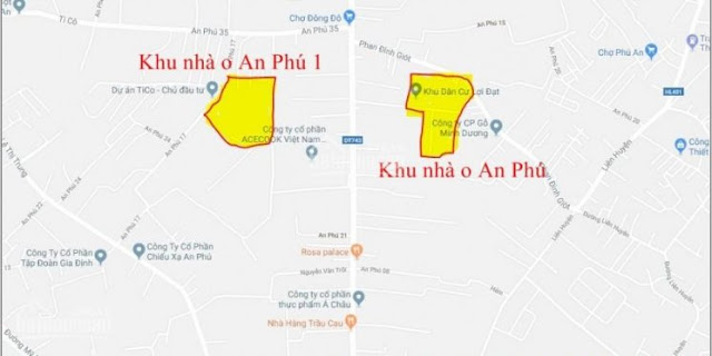 Dự án AN PHÚ 1 bảng giá mới nhất 