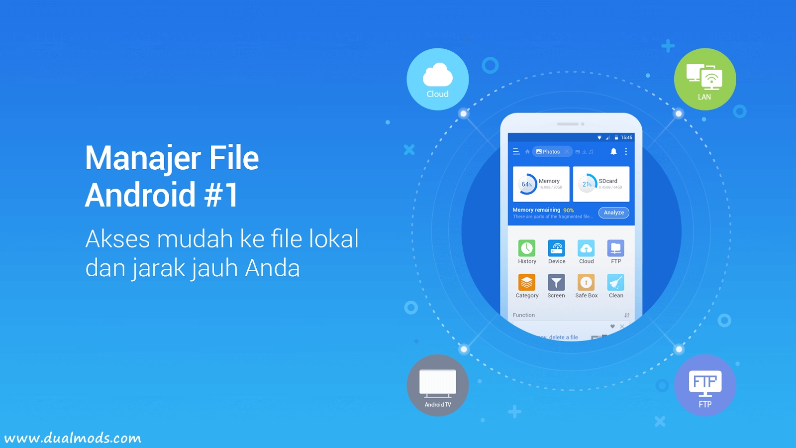 ES File Explorer File Manager v4.1.6.6.2 Mod Pro Premium Apk Terbaru